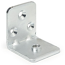 Q&Q Escuadra Reforzada Nivelo Para Cama M8 Zincado