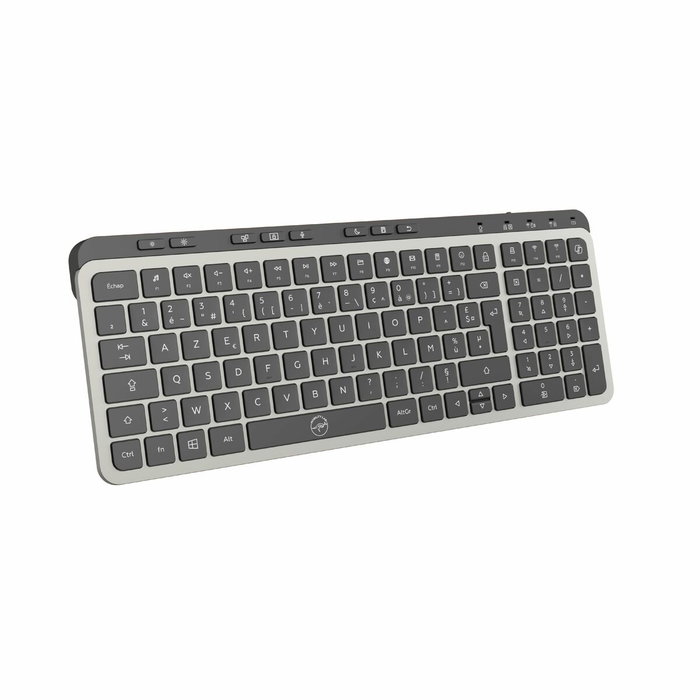 Mobility Lab KP450W Clavier Compact AZERTY Noir et Gris