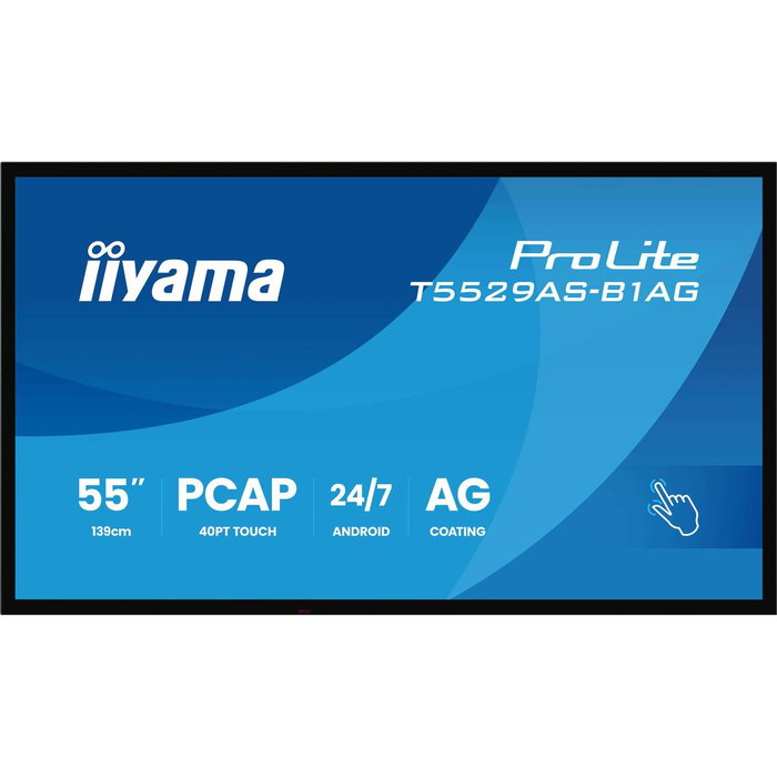 Moniteur Videowall Iiyama T5529AS-B1AG 4K Ultra HD 55"