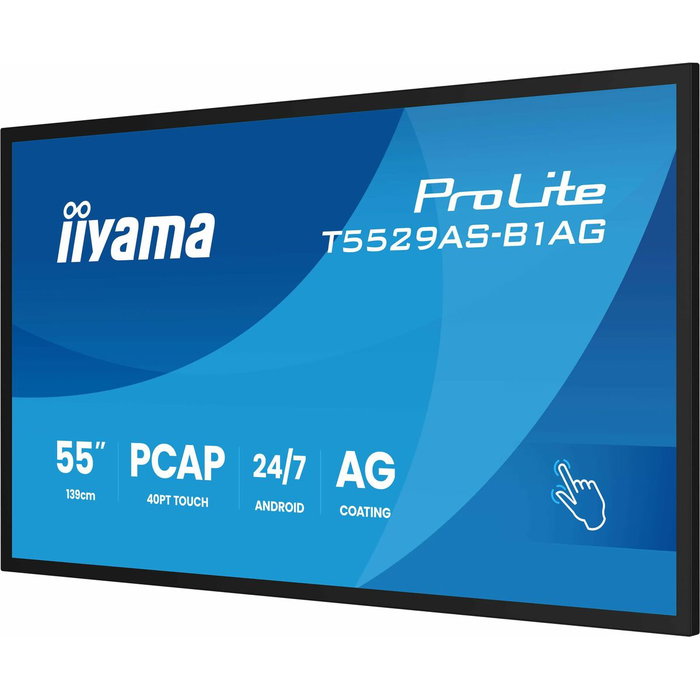 Moniteur Videowall Iiyama T5529AS-B1AG 4K Ultra HD 55"