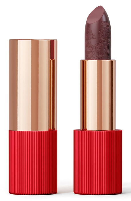 La Perla Rouge à Lèvres Crème 108 Rouge Prune Matte Silk 3.5 g - Maquillage Lèvres Italien La Perla Rouge à Lèvres Crème 108 Rouge Prune Matte Silk 3.5 g - Maquillage Lèvres Italien