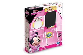 Chicos Tableau Minnie Reversible 37x32x98 cm avec 12 Accessoires - Ardoise pour Enfants de 3 à 7 Ans