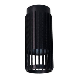 Cristalrecord Sahara Arenado Spot 1 GU10 Aluminium Noir Ø6 x 14 cm 10W IP20