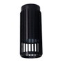 Cristalrecord Sahara Arenado Spot 1 GU10 Aluminium Noir Ø6 x 14 cm 10W IP20