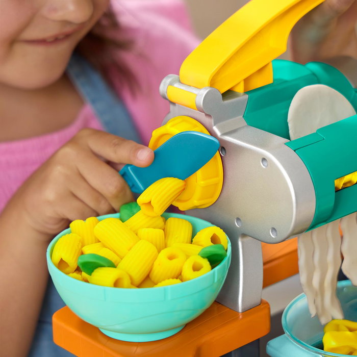 PLAY-DOH La Cocina de los Minichefs Super Restaurante G2309 - Jouet de cuisine avec sons et 25 aliments - Multilingue français