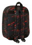 Safta Mochila guarderia 3D bolsillo red batman 22x27x10 cm - Sac à dos garderie enfant 3D à poche rouge Batman, dimensions 22 x 27 x 10 cm, à partir de 3 ans