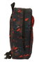 Safta Mochila guarderia 3D bolsillo red batman 22x27x10 cm - Sac à dos garderie enfant 3D à poche rouge Batman, dimensions 22 x 27 x 10 cm, à partir de 3 ans
