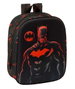 Safta Mochila guarderia 3D bolsillo red batman 22x27x10 cm - Sac à dos garderie enfant 3D à poche rouge Batman, dimensions 22 x 27 x 10 cm, à partir de 3 ans
