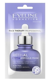 Eveline Cosmetics Masque de nuit Therapy Professional au Retinol Lifting - 8 ml