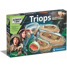 Clementoni Science & Jeu - Kit Triops, Expérience Ludique et Éducative pour Enfants à partir de 8 Ans - Gamme Archéo-Ludic