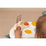 Smoby Little Smoby Cosy Seat Vert avec tablette d'éveil