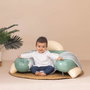 Smoby Little Smoby Cosy Seat Vert avec tablette d'éveil