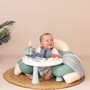 Smoby Little Smoby Cosy Seat Vert avec tablette d'éveil