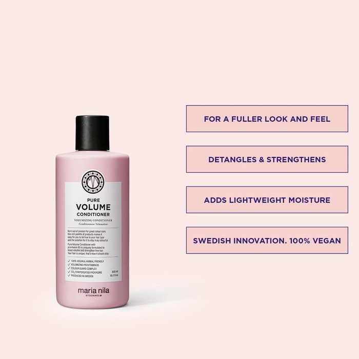 Maria Nila PURE VOLUME HAIR Après-shampooing 300 ml