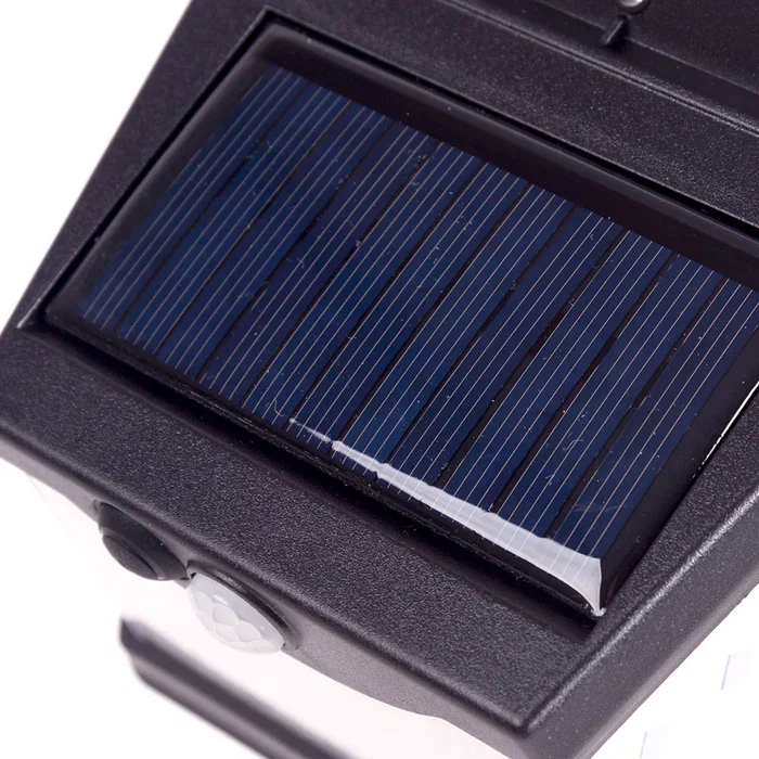 Applique LED Solaire 6000K IP65 avec Capteur PIR, 40.000H d'autonomie, LUM-LUM40-PIR