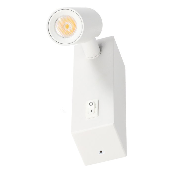Applique murale de lecture orientable « Halo » 3 W avec puce CREE