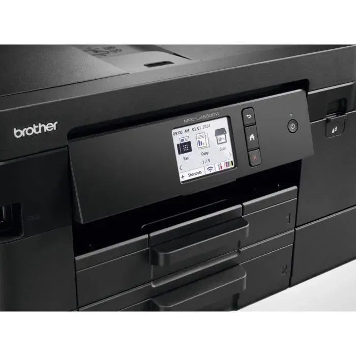 Brother MFC-J4550DW - Imprimante Multifonction 4-en-1 Jet d'encre A4 avec Wi-Fi, Wi-Fi Direct et Impression Recto-Verso Automatique Brother MFC-J4550DW - Imprimante Multifonction 4-en-1 Jet d'encre A4 avec Wi-Fi, Wi-Fi Direct et Impression Recto-Verso Automatique