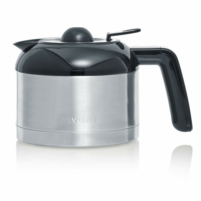 Severin KA4845 Cafetière filtre isotherme 1 L - 8 tasses - Inox/Noir