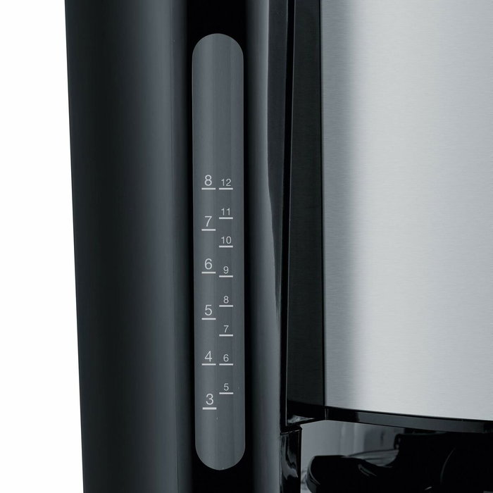 Severin KA4845 Cafetière filtre isotherme 1 L - 8 tasses - Inox/Noir