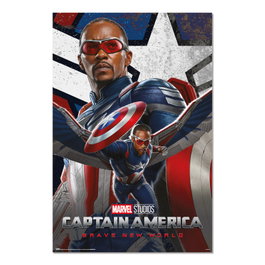 ERIK Poster Un Nuevo Mundo Capitan America Marvel