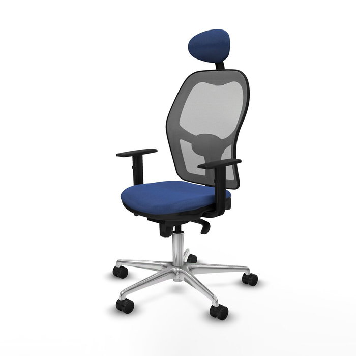 Piqueras y Crespo Chaise de Bureau 1D086N1 Bleu marine
