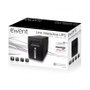 Ewent EW3946 SAI Ligne Interactive 600 VA 360 W avec AVR, Protecteur de Puissance pour PC et Bureau, Prise C13 et Type F