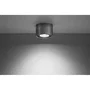 Lampe de plafond Basic grise en ciment