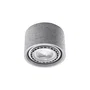 Lampe de plafond Basic grise en ciment
