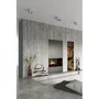 Lampe de plafond Basic grise en ciment