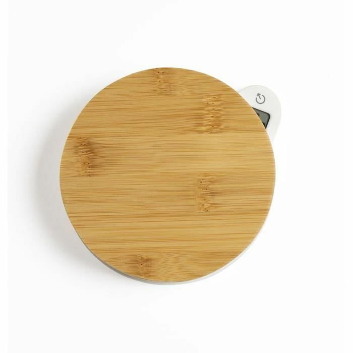 Livoo Balance de cuisine dynamo DOM466 avec plateau en bambou Livoo Balance de cuisine dynamo DOM466 avec plateau en bambou