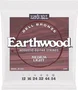 ERNIEBALL 6208 Jeu de cordes acoustiques Earthwood Bell Bronze Medium Light 12-54