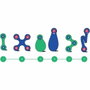Gipsy Toys Itsy CLIXO - Bleu/vert