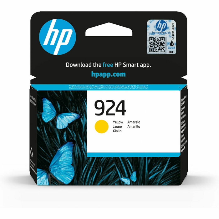 HP 924 Cartouche d'encre authentique jaune
