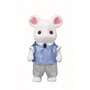 Sylvanian Families 5308 Figurine Famille Souris Marshmallow Articulée et Habillée Mixte
