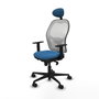 Piqueras y Crespo Chaise de Bureau 1D036N1 Bleu clair