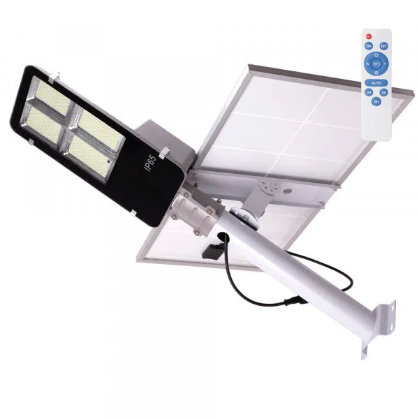 Lampe Solaire Puissance 300W Dimmable avec Télécommande Blanc Froid Éclairage Extérieur IP65 [HO-FAR-SOL-300W-CW]