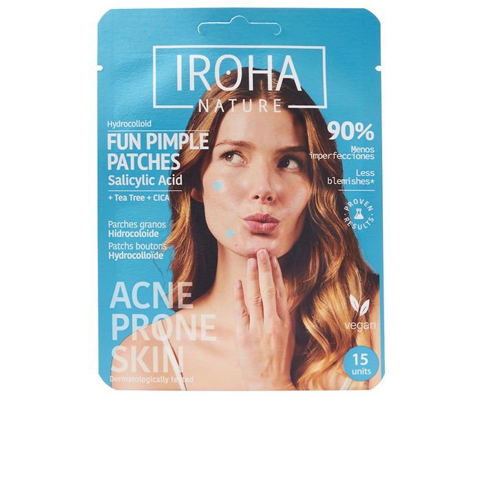 Iroha Patchs FUN SOS GRAINS traitement imperfections, 15 unités