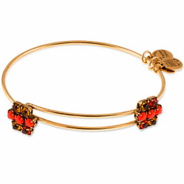 Alex And Ani Pulsera Bengala Canela AC E Dorée