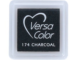 Tsukineko VERSACOLOR Gris carbón 33x33mm