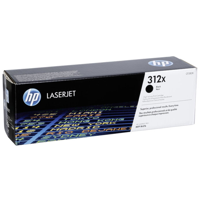 HP 312X CF380X Cartouche de Toner Noir XL HP 312X CF380X Cartouche de Toner Noir XL