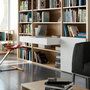 Emuca Coulisses pour table extensible et relevable Oplà Folding+39, Aluminium, Acier inox anodisé