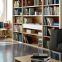 Emuca Coulisses pour table extensible et relevable Oplà Folding+39, Aluminium, Acier inox anodisé