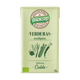 BIOCOP Caldo de verduras auténtico Bio 1L