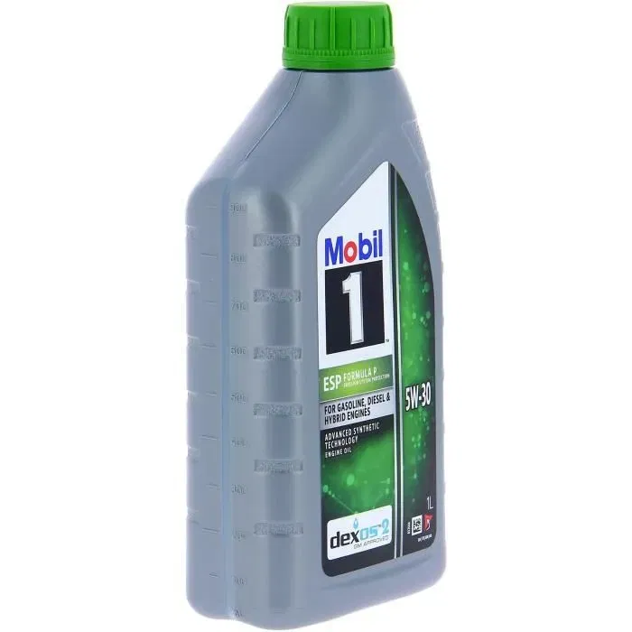 Mobil 1 MOBIL 1 5W-30 ESP Formula P Bidon 5 L Huile Moteur Synthétique Haute Performance Anti-Pollution