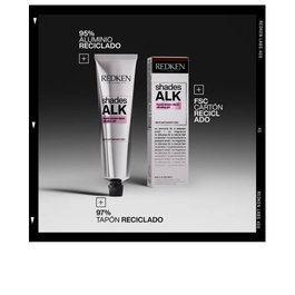 Redken Shades EQ ALK #7C - Teinture capillaire semi-permanente alcaline sans ammoniaque - Couvre jusqu'à 75% de cheveux gris - Formule hydratante - 60 ml