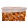 Lot de paniers Alexandra House Living osier Bois de saule 31 x 16 x 36 cm 30,5 x 26 x 14,5 cm 25,5 x 20 x 13 cm 3 Pièces