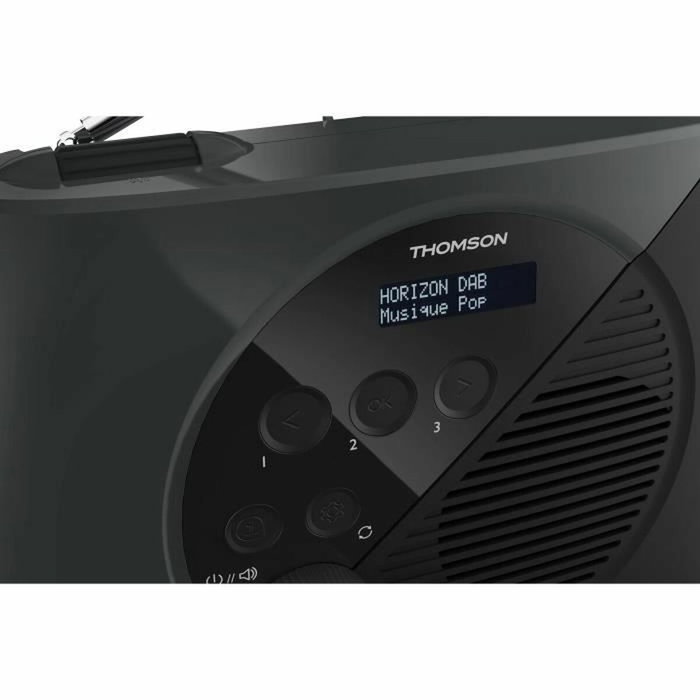 Thomson RT350DAB Radio portable DAB+ et FM Gris et Noir Thomson RT350DAB Radio portable DAB+ et FM Gris et Noir