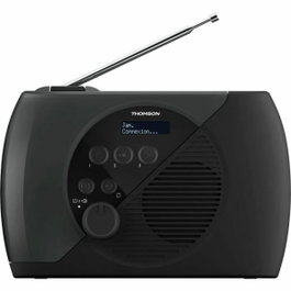 Thomson RT350DAB Radio portable DAB+ et FM Gris et Noir
