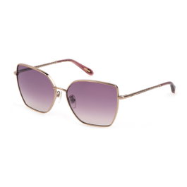 Chopard SCHF76V59A39V - Lunettes de soleil dorées avec verres violets dégradés