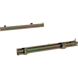 Bosch - Rails téléscopiques pour four à pyrolyse - HEZ638070 - Vario Clip - Entièrement extensible - Support 16 kg - En acier inoxydable
